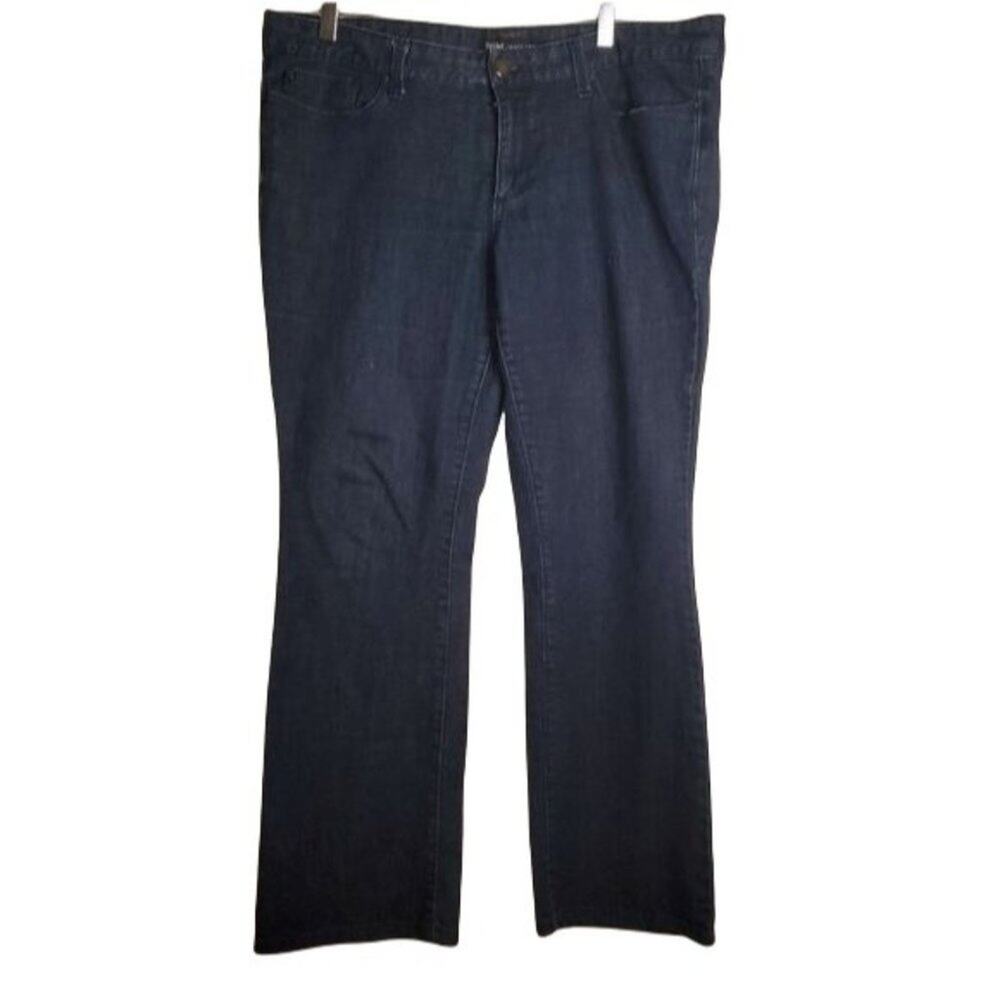 Mossimo Premium Denim Jeans Size 14 Dark Blue